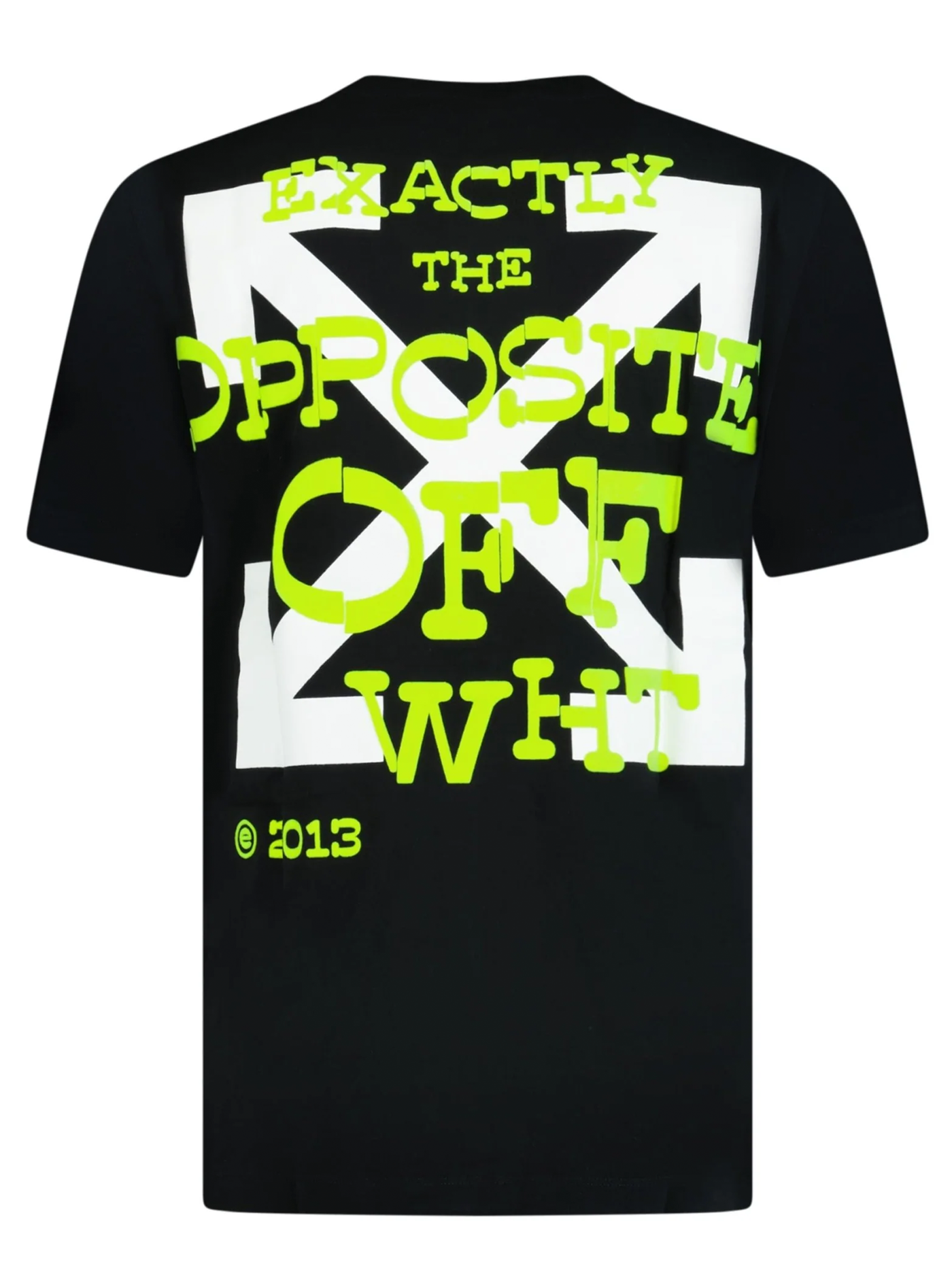 Off-White Opposite Arrows Printed T-Shirt in Black