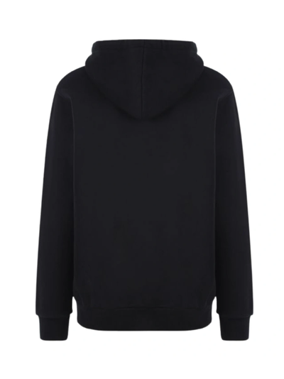 Palm Angels London Spray Paint Logo Black Hoodie