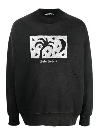 Palm Angels Night Sky Black Sweatshirt