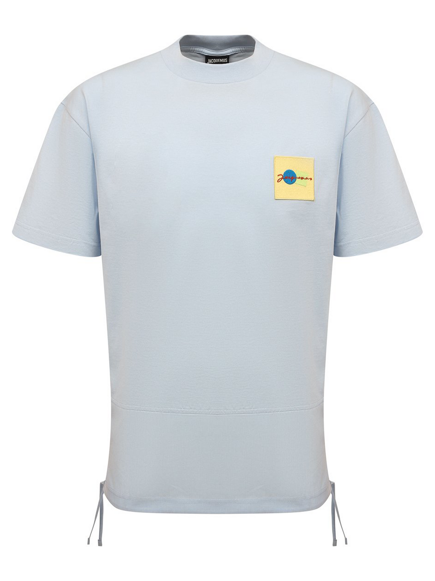 Jacquemus – T-Shirt „Noli“ mit Logo-Patch in Blau