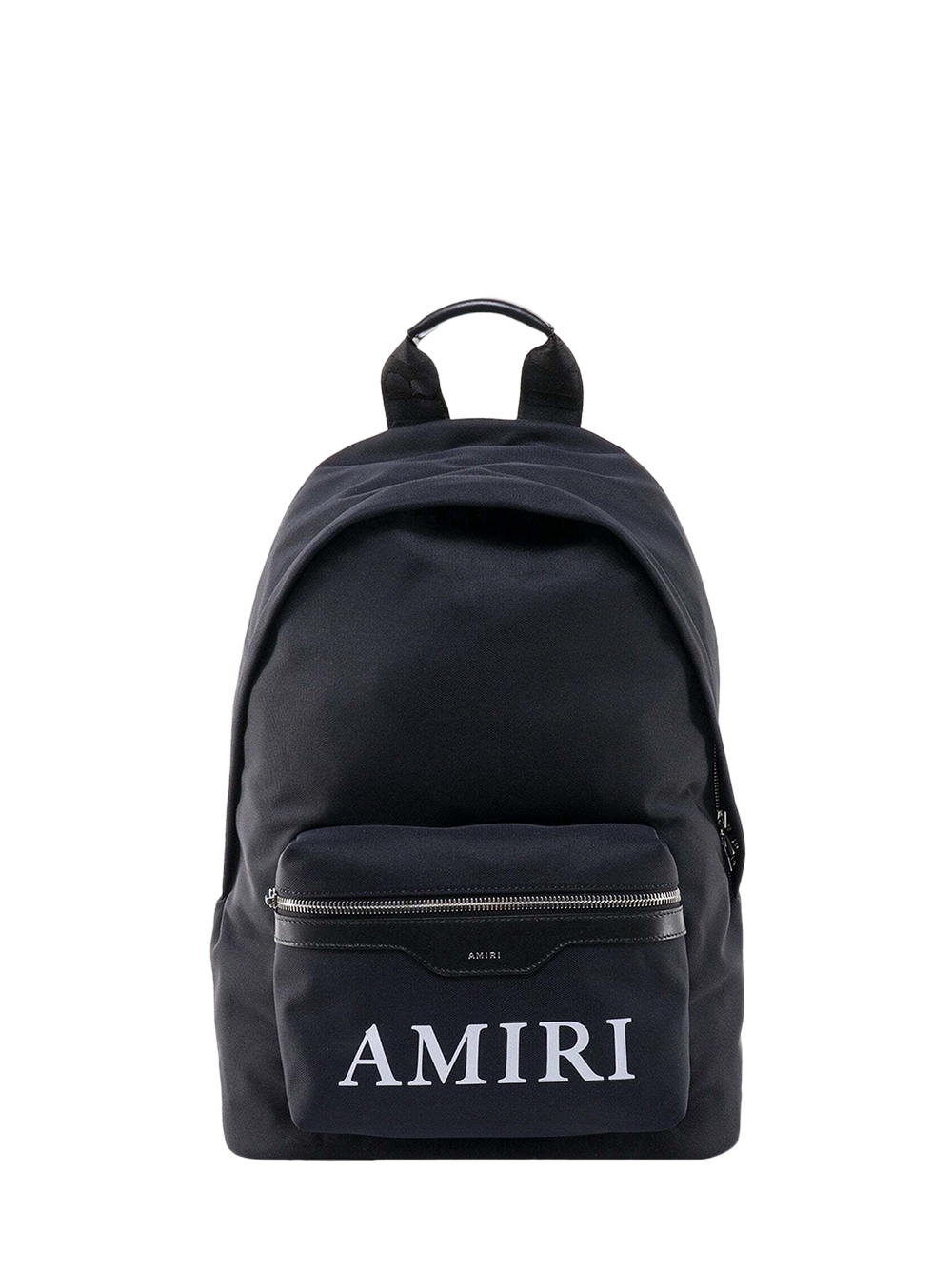 Amiri Nylon Classic Logo Printed Backpack in Black