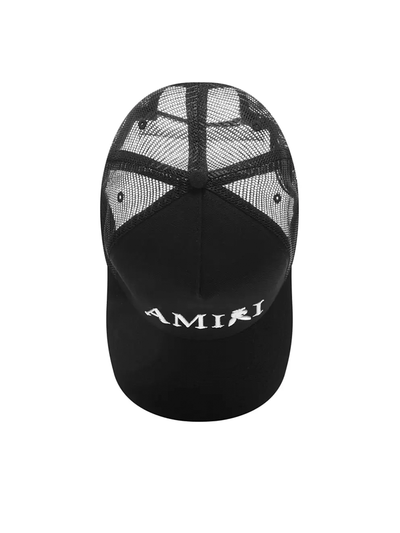 Amiri Reverse Bunny Embroidered Cap in Black