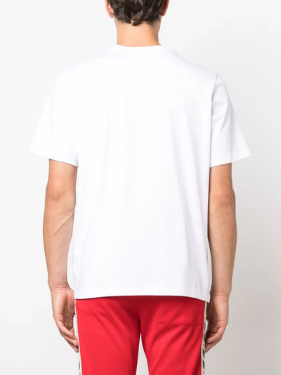 Casablanca Playful Stripes Signature Tennis White T-Shirt