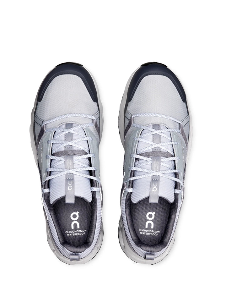 On Running Cloudhorizon Waterproof Trainers in Glacier Alloy