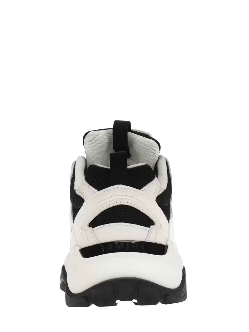 Amiri Multi Bone White and Black Trainers