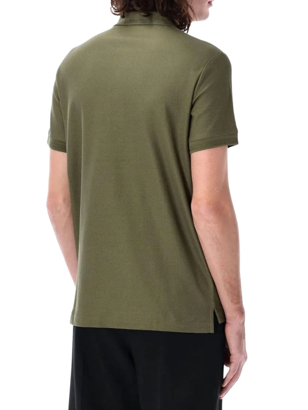 Burberry Eddie EKD Olive Green Polo Shirt