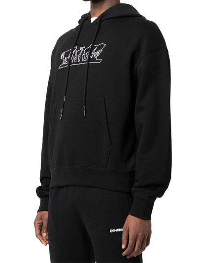 Off-White Figure of Speech Hoodie in Black