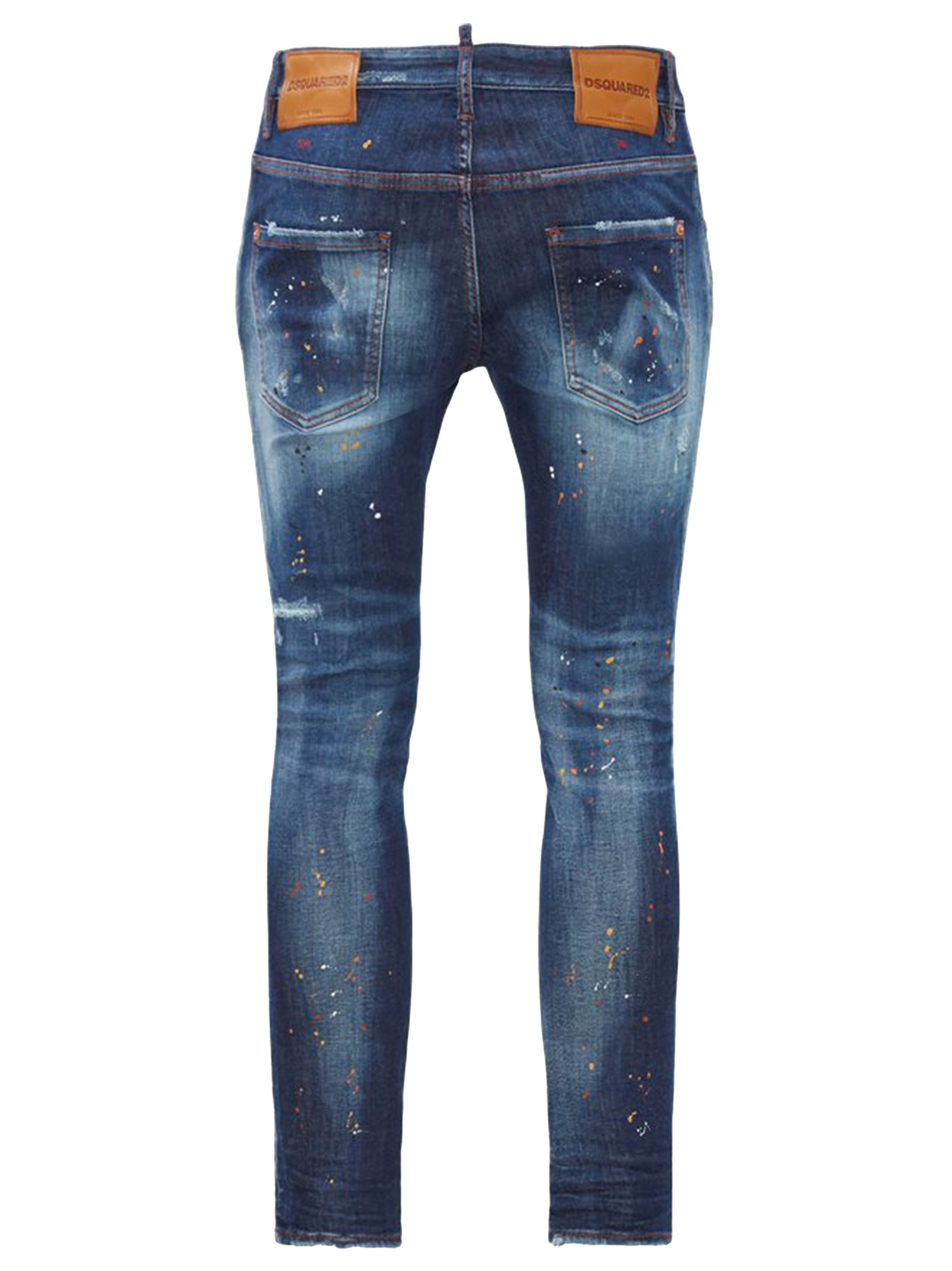 Dsquared2 Super Twinky Dean & Dan Slim Jeans in Blue – TheDesignerBox
