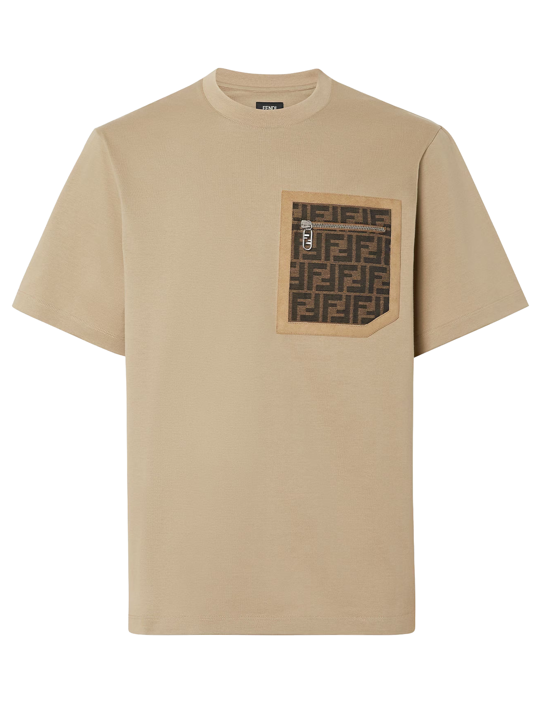 FENDI FFロゴ Tシャツ ブラウン XXL Fendi // Brown Monogram Logo T