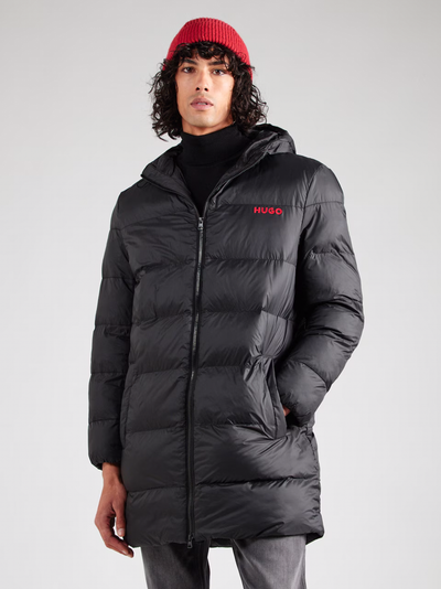 Hugo Boss Puffer Mati2441 Coat in Black