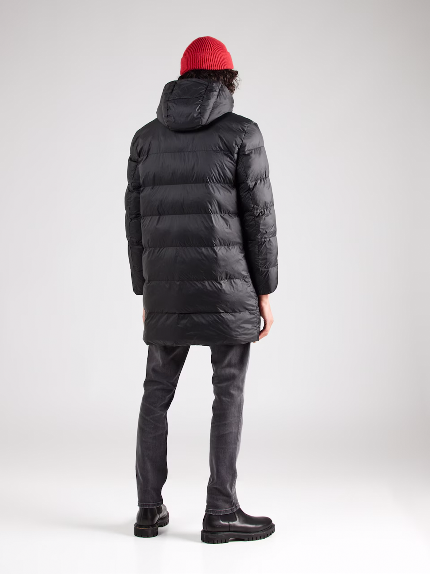 Hugo Boss Puffer Mati2441 Coat in Black