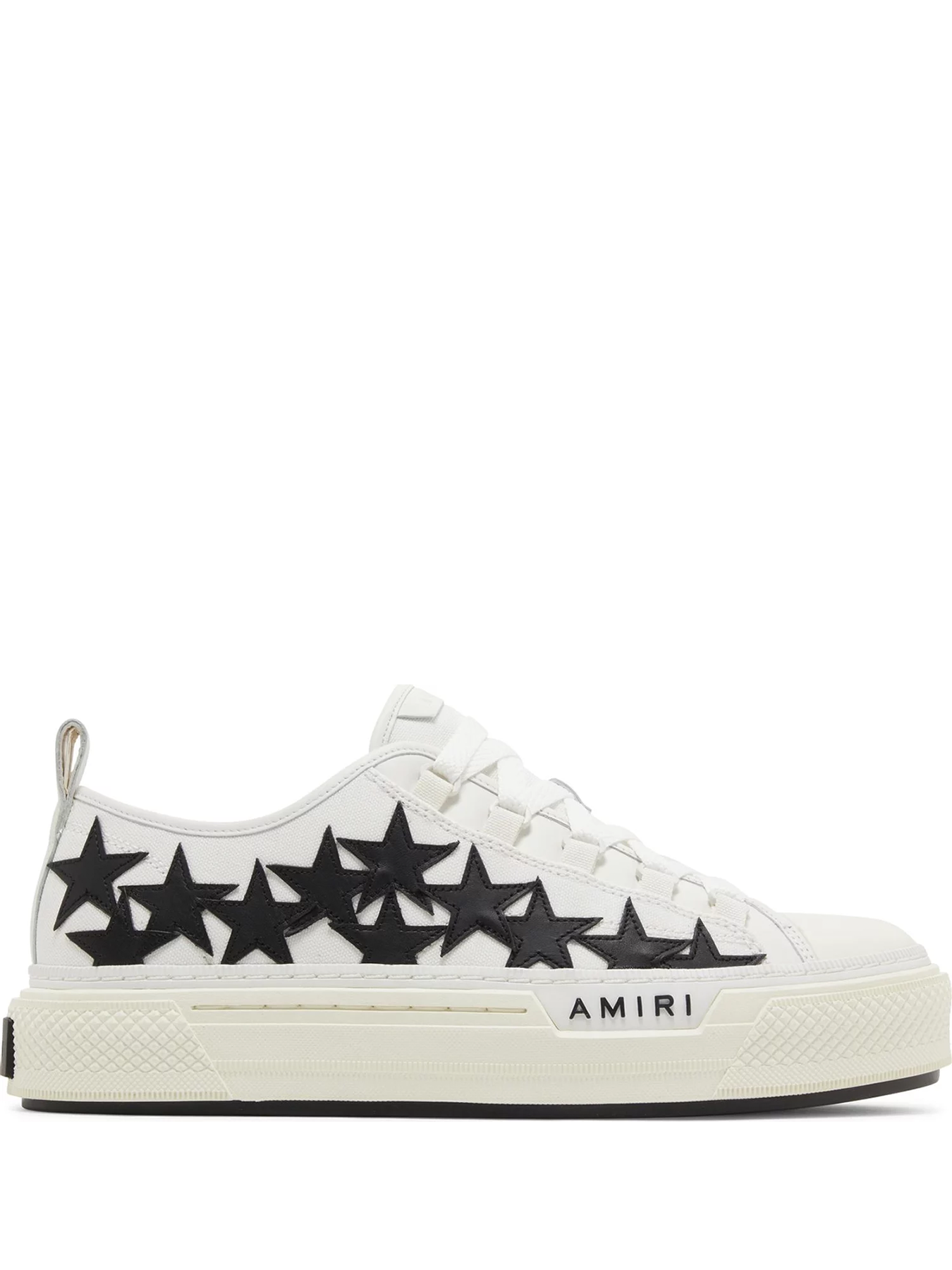 Amiri Stars Court Low Top Trainers in White