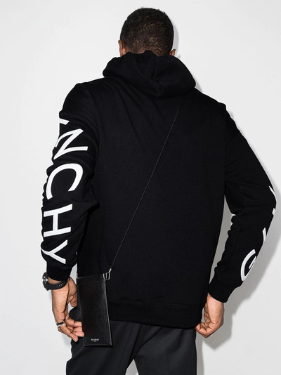 Givenchy Refracted Logo Hoodie in Black