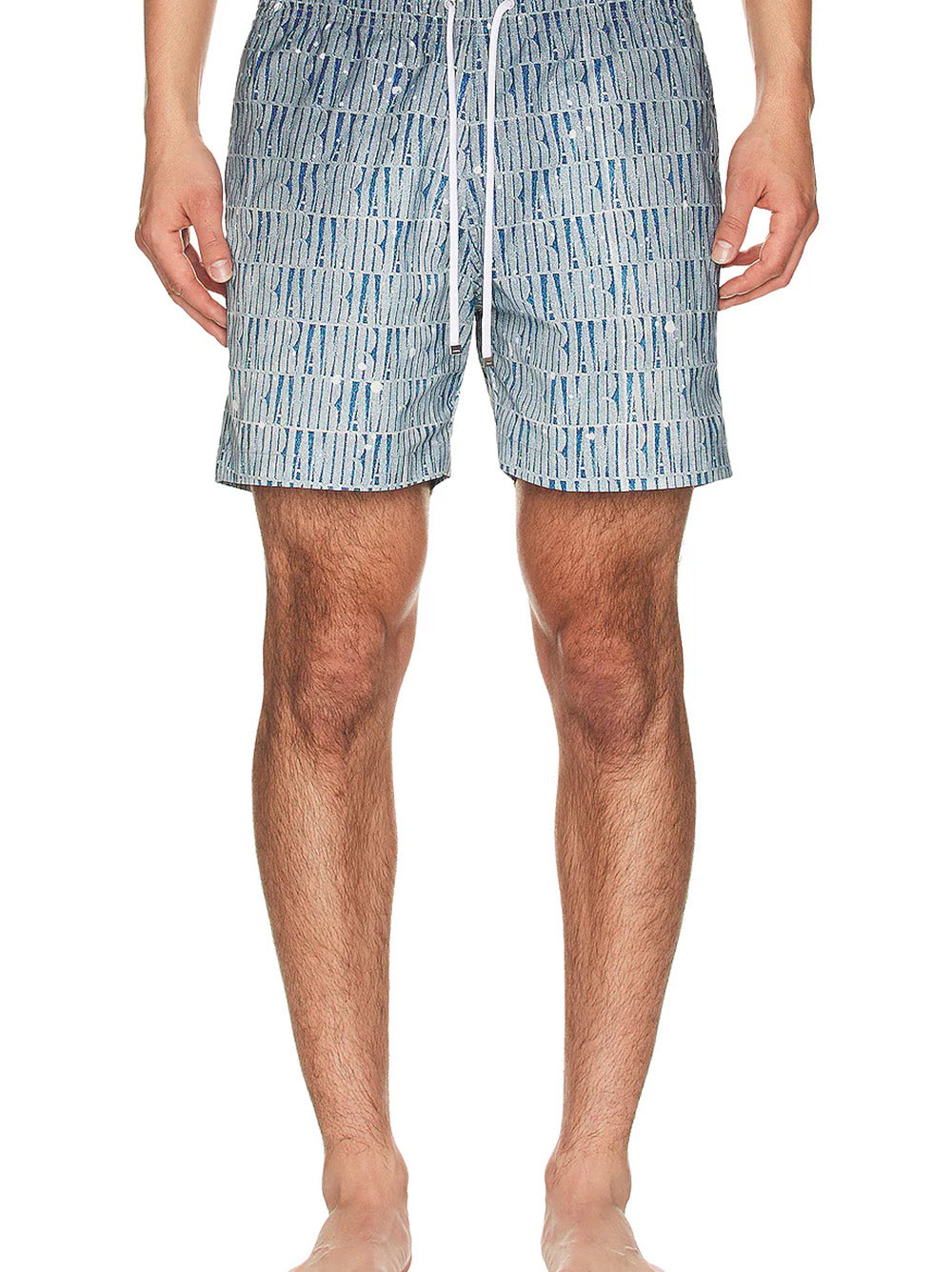 Amiri Gradient Swim Shorts in Blue