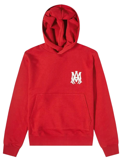 Amiri MA Core Logo Hoodie in Red