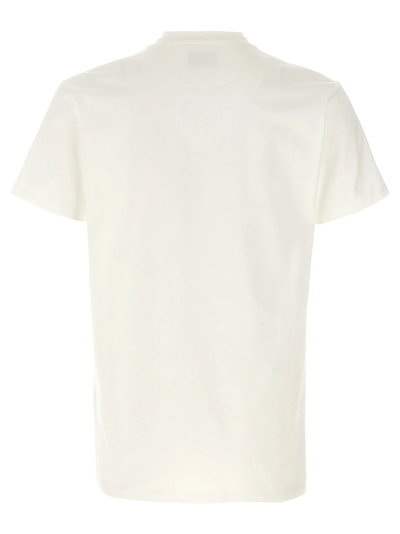 Fendi Triple FF Logo T-Shirt in White