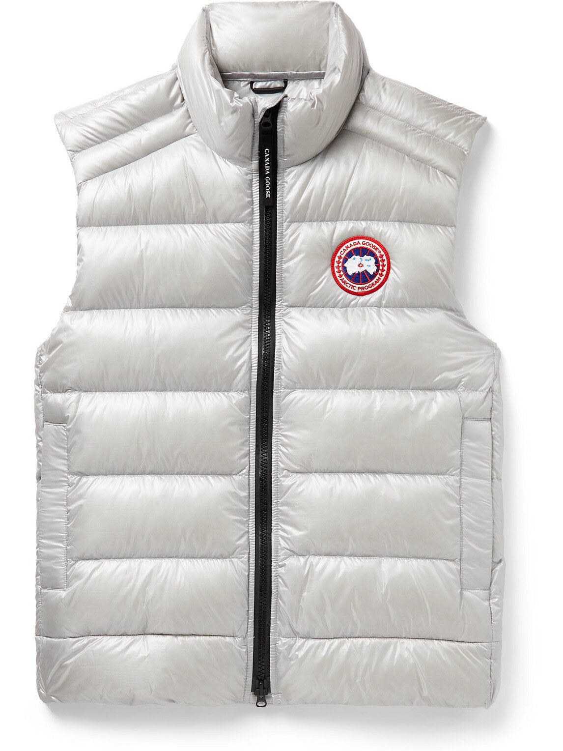 Canada Goose Padded Down Gilet in Silver