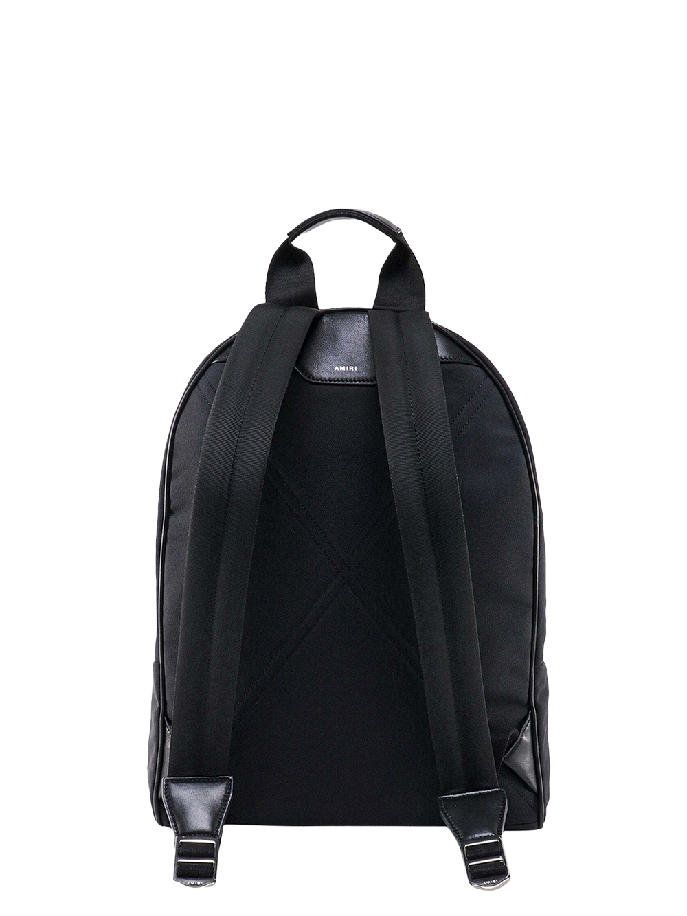 Amiri Nylon Classic Logo Printed Backpack in Black