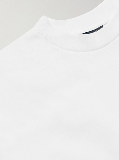 Jacquemus Noli Logo Patch T-Shirt in White