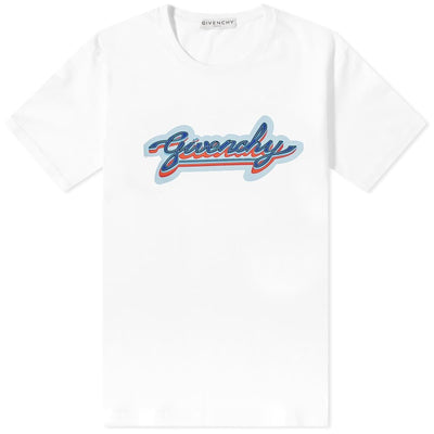 Givenchy Retro Neon Logo T-shirt White
