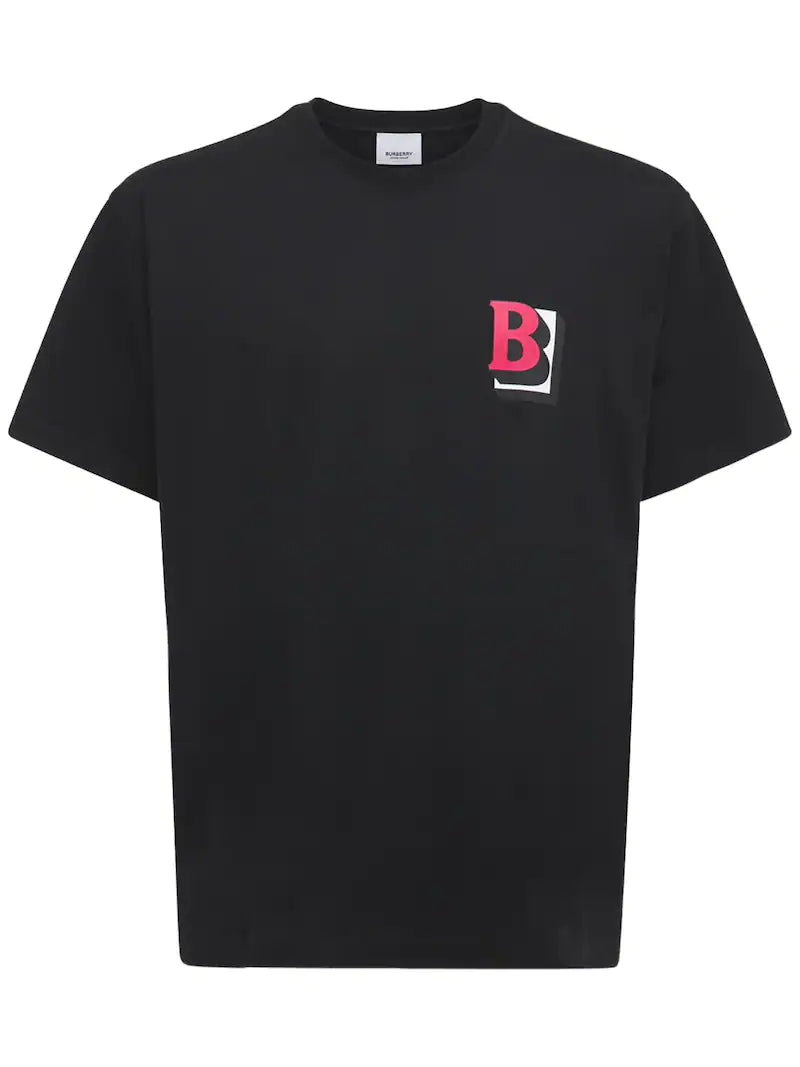 Burberry Tucson B Motif Oversized T-shirt Black