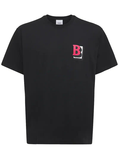 Burberry Tucson B Motif Oversized T-shirt Black