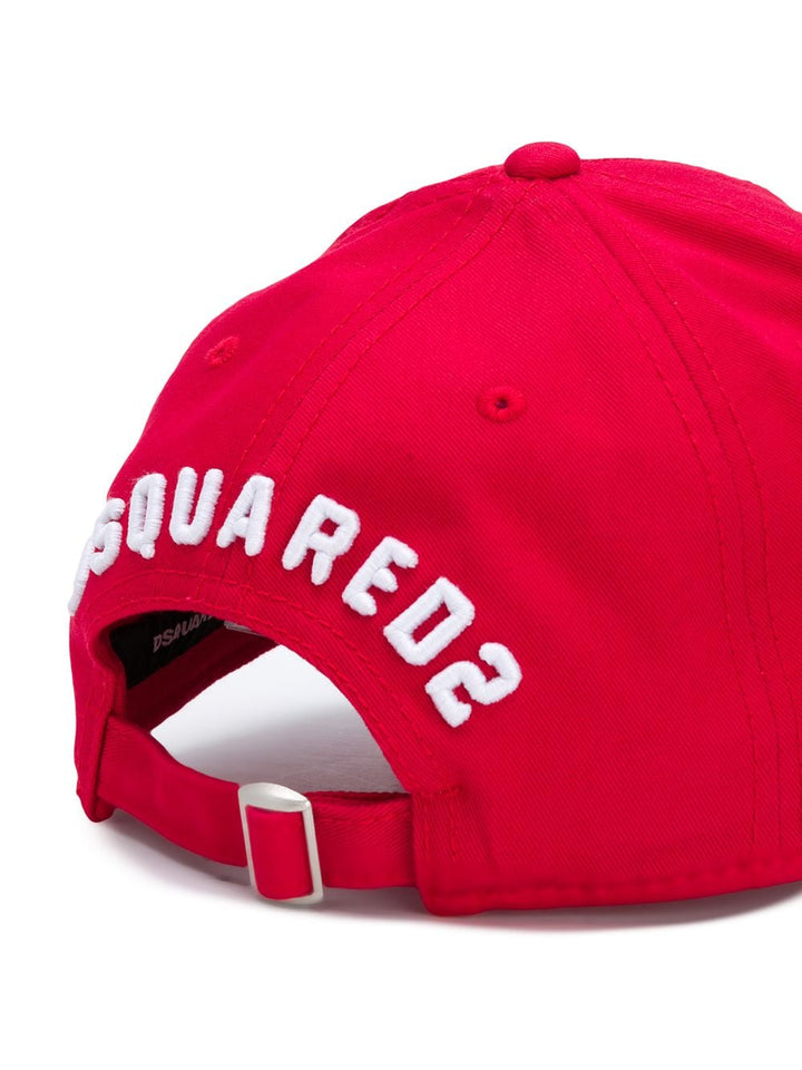 Dsquared2 Icon Cap Red TheDesignerBox