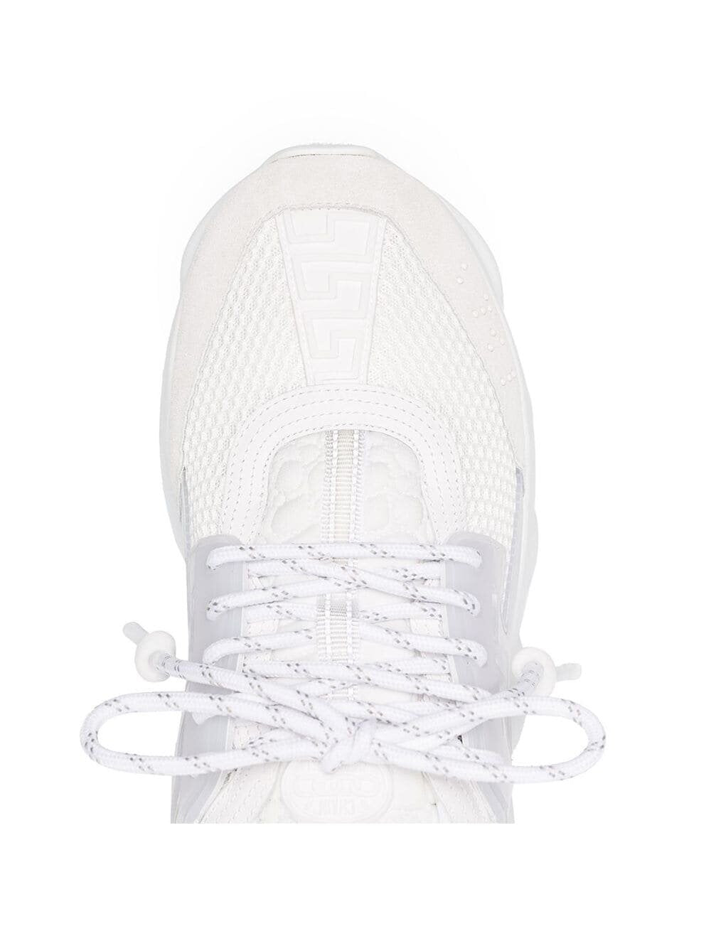 Versace Chain Reaction Trainers in White