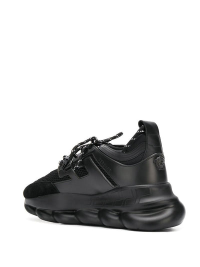 Versace Chain Reaction Trainers in Black