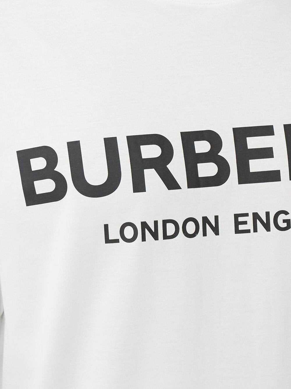 Burberry London Letchford Logo Print T-shirt White – TheDesignerBox