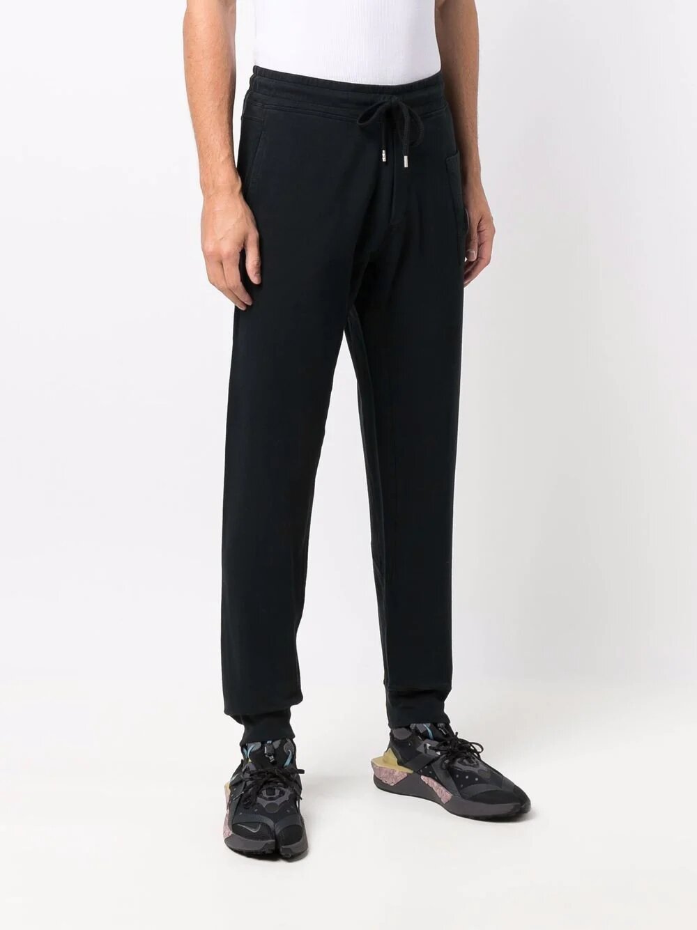 C.P. Company Logo-patch Joggers in Black