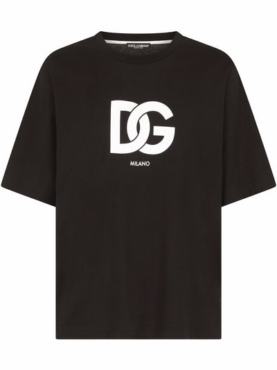 Dolce & Gabbana DG logo-print T-shirt Black