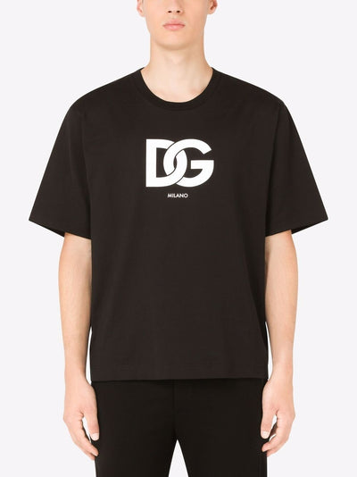 Dolce & Gabbana DG logo-print T-shirt Black