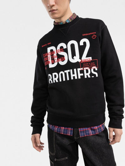 Dsquared2 DSQ2 Brothers Sweatshirt Black
