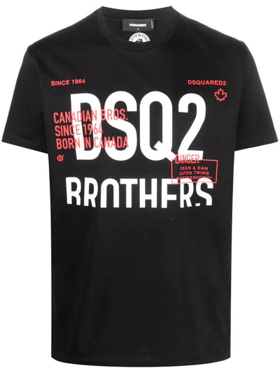 Dsquared2 Bro T-shirt in Black