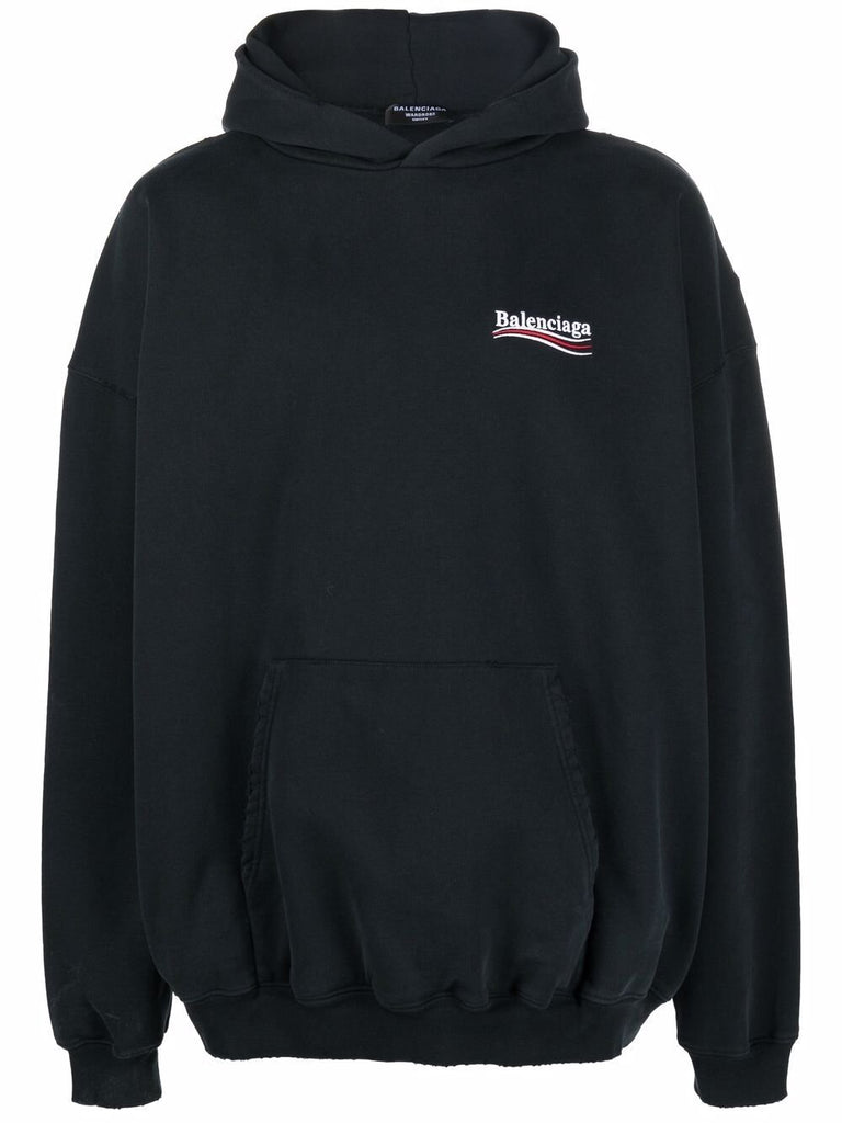 Large Fit Logo print Hoodie