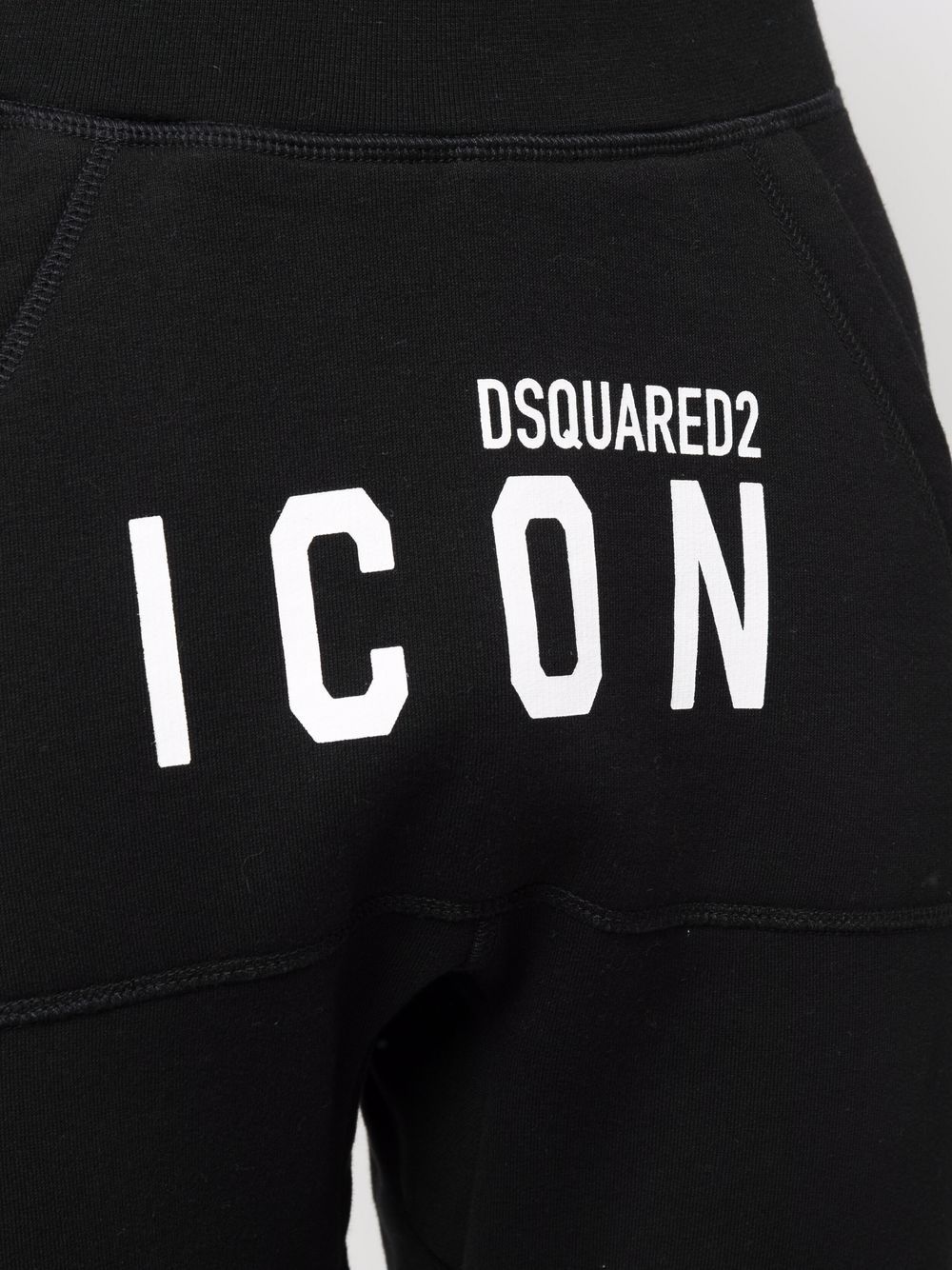 Dsquared2 Cropped Icon-print Track Joggers Black
