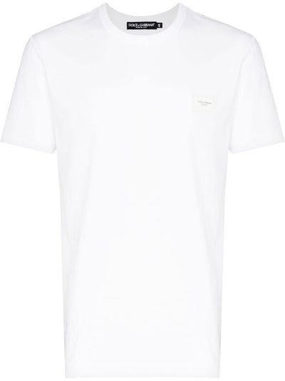 Dolce & Gabbana Logo-plaque T-shirt in White