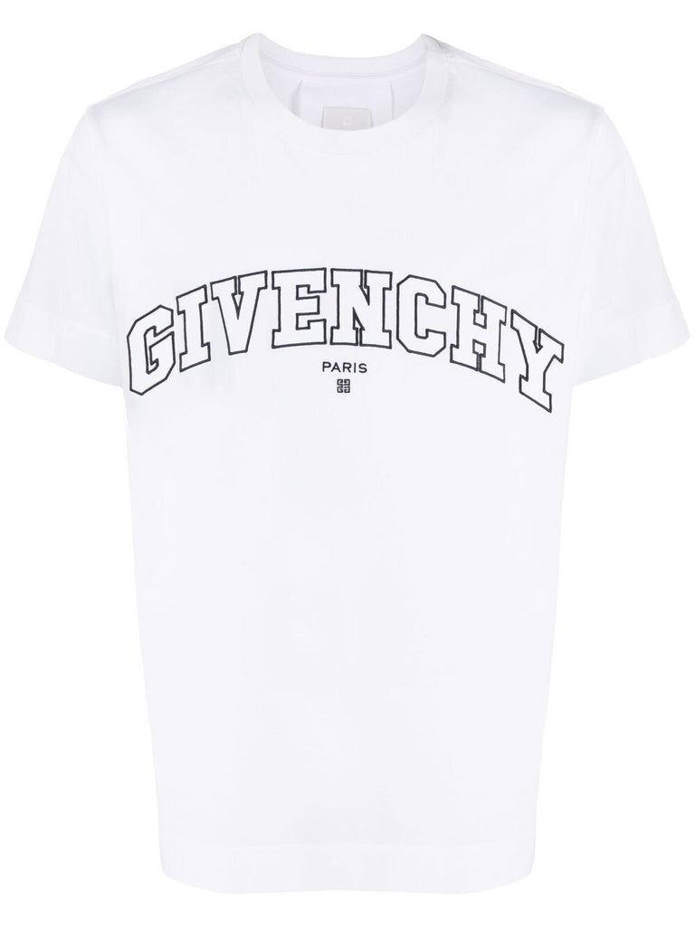 Logo Embroidered T Shirt