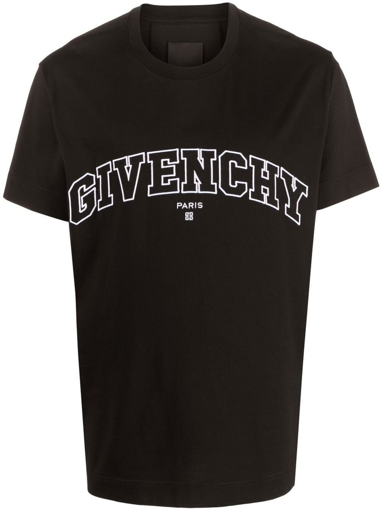 College Logo embroidered T shirt