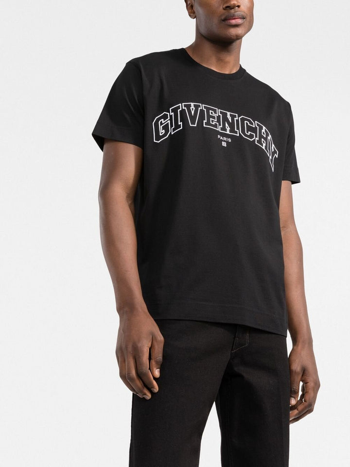 【関税込み】Givenchy ブラック デストロイド Tシャツ GIVENCHY(ジバンシィ) / デストロイTシャツ/Tシャツ/XS/コットン