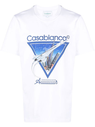Casablanca 'Aiiiiiir' T-shirt White