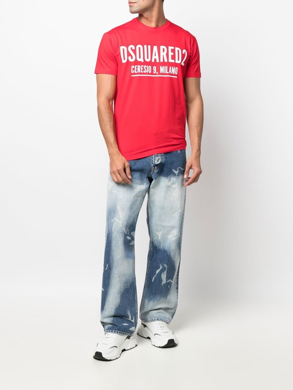 Dsquared2 Ceresio 9 Logo-print in Red