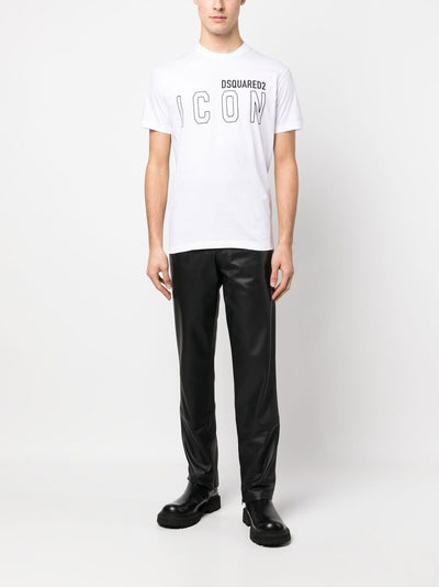 Dsquared2 Icon Outline T-shirt in White