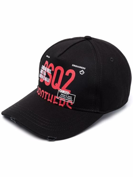 Brothers Printed Cotton Gabardine Cap