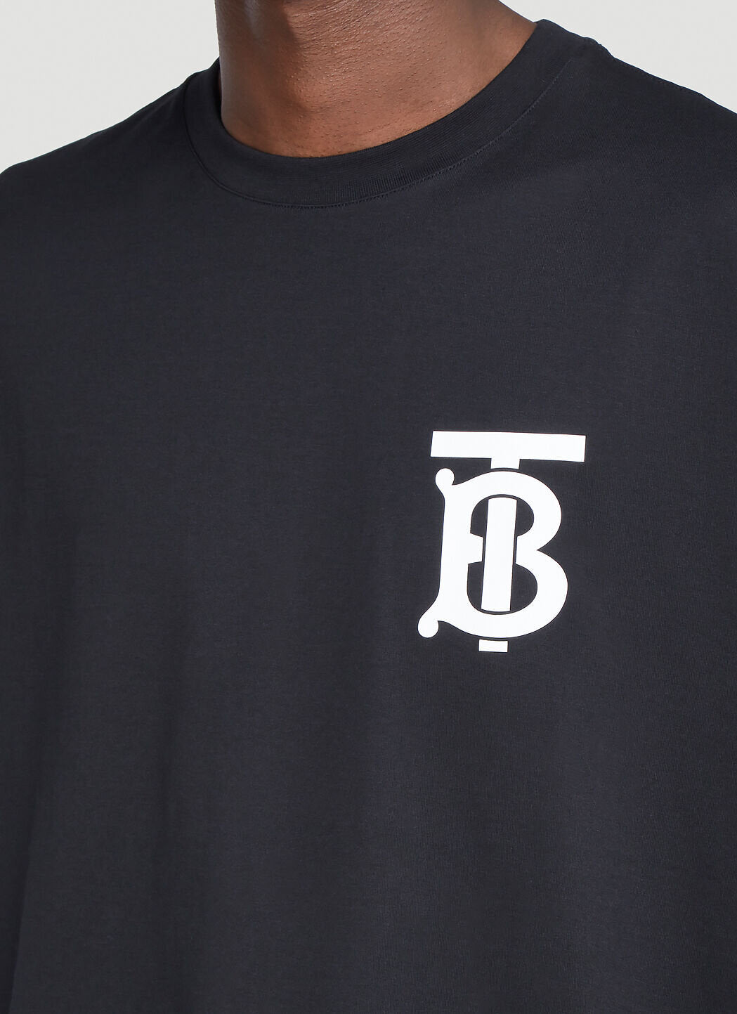 Burberry TB Emerson Oversized Logo T-shirt Black