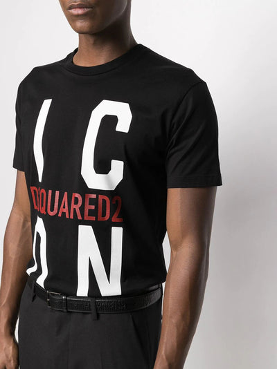 Dsquared2 Icon Crew-neck T-shirt in Black
