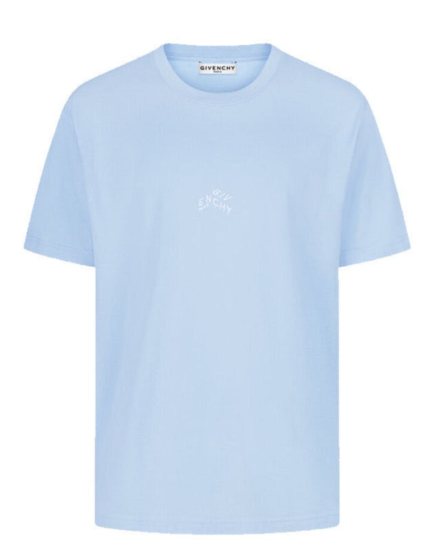 Givenchy Refracted Embroidered T-shirt in Blue