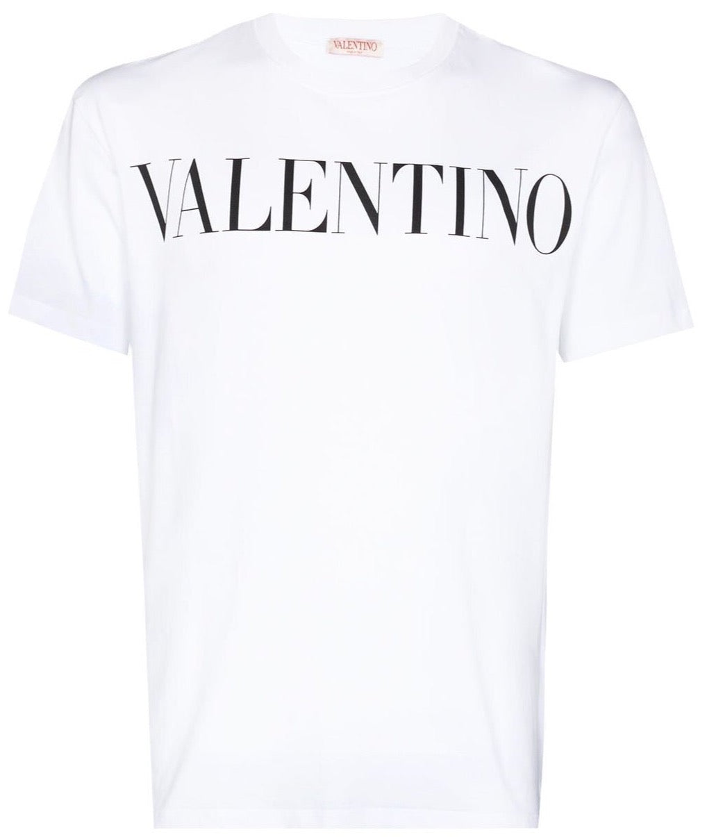 Valentino Logo T-shirt in White