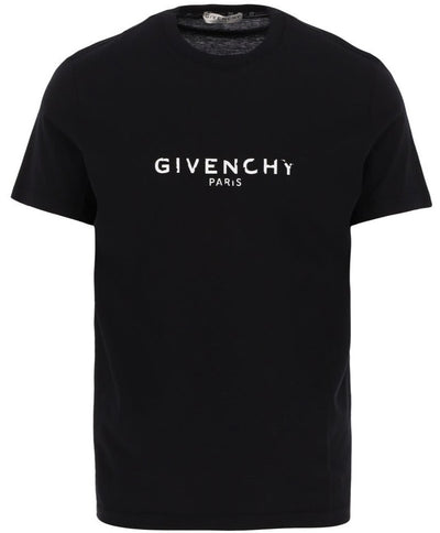 Givenchy Vintage Signature Slim Fit T-shirt in Black